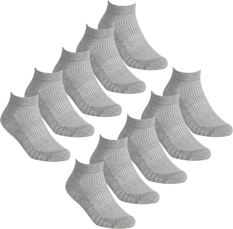 Picture of 42B715- RED TAG 5 PAIRS OF ANKLE SPORT TRAINER LINERS/SOCKS